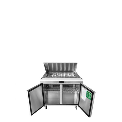 ATOSA MSF8306GR-NTCV — 48″ Refrigerated Mega Top Sandwich Prep. Table