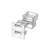 Atosa MSF8310227A21 Stainless Steel Drawer Cartridge Kit for Sandwich Prep Tables – Retrofit Storage Upgrade