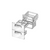 Atosa MSF8310227A21 Stainless Steel Drawer Cartridge Kit for Sandwich Prep Tables – Retrofit Storage Upgrade