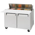 Turbo Air MST-48-12-N Rear Mount M3 Series Sandwich/Salad Unit with Two Sections 12.0 cu. ft