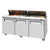 Turbo Air MST-72-N M3 Series Sandwich/Salad Unit with Three Sections 19 cu. ft.