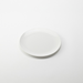 American MetalCraft melamine pizza plate with curved edges in bright white
