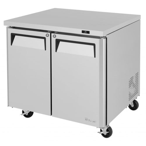 Turbo Air MUR-36-N6 M3 undercounter Refrigerator Two Section, 9 cu.ft.