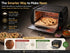 Angaar Electric Mini Tandoor Oven, Compact Countertop Tandoor for Naan, Chapati, Pizza