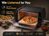 Angaar Electric Mini Tandoor Oven, Compact Countertop Tandoor for Naan, Chapati, Pizza