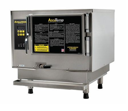 Accu Temp P31201E060 Convection Steamer Countertop, 3-Pan, Propane, Boiler-free