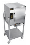 Accu Temp N61201E060 SGL Convection Steamer 6-Pan, Stand-mounted, Natural Gas