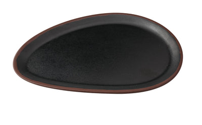 Yanco Nature Art 11 3/4" Oval Melamine Plate ( Pack Of 24 )
