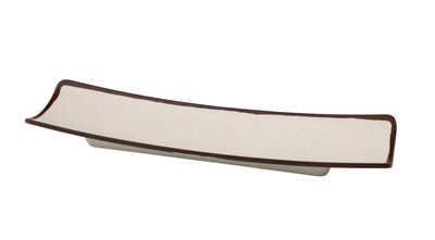 Yanco Nature Art 13" Rectangular Melamine Long Tray ( Pack Of 36 )