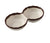 Yanco Nature Art 2-Section 2 oz Melamine Divided Sauce Dish ( Pack Of 48 )