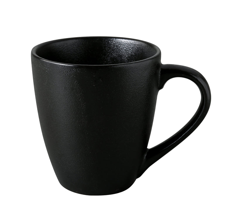 Yanco Noble Black NB-012 12 oz Chinaware Mug ( Pack Of 36 )