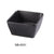 Yanco NB-4031 SQUARE SAUCE DISH 3 OZ Ceramic Noble Black Condiment Server (4Dz)