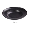 Yanco NB-710 MEDITERRANEAN PASTA BOWL 10 OZ Ceramic Noble Black Pasta Bowl (1Dz)
