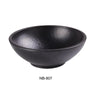Yanco NB-807 SALAD BOWL 24 OZ Ceramic Noble Black Salad Bowl (2Dz)