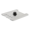 Waring NC200 Night Cover with Handle & Cut-Out Design | Stainless Steel Cover for WDF1300 & WDF1700 Deep Fryers