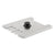 Waring NC200 Night Cover with Handle & Cut-Out Design | Stainless Steel Cover for WDF1300 & WDF1700 Deep Fryers