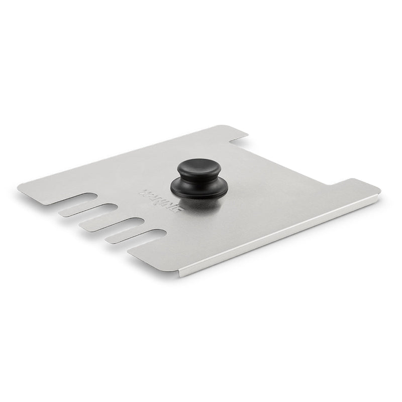 Waring NC200 Night Cover with Handle & Cut-Out Design | Stainless Steel Cover for WDF1300 & WDF1700 Deep Fryers