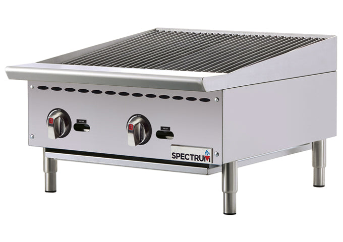 NGCB-SERIES, Spectrum™ Countertop Gas Charbroiler, Natural / LP by Winco - Available in Different Models