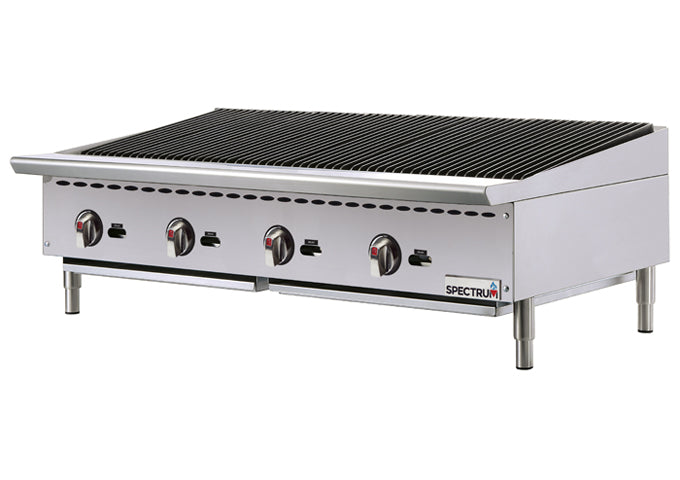 NGCB-SERIES, Spectrum™ Countertop Gas Charbroiler, Natural / LP by Winco - Available in Different Models