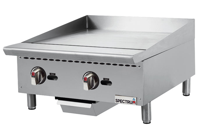 NGGD-SERIES, Spectrum™ Countertop Gas Griddle, Natural / LP by Winco - Available in Different Models