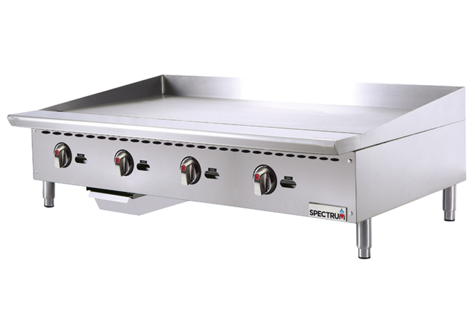 NGGD-SERIES, Spectrum™ Countertop Gas Griddle, Natural / LP by Winco - Available in Different Models