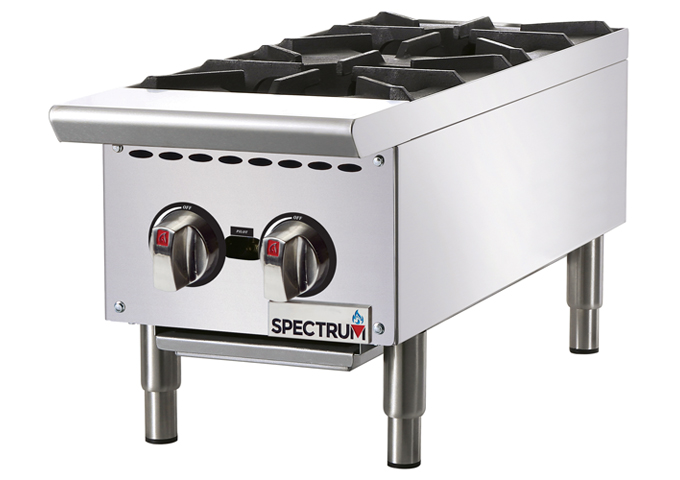 NGHP-SERIES, Spectrum™ Countertop Gas Hot Plate, Natural / LP by Winco - Available in Different Models