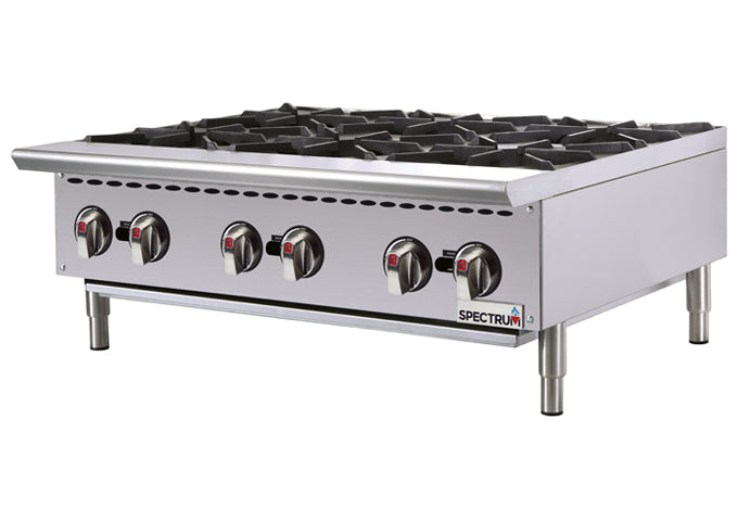 NGHP-SERIES, Spectrum™ Countertop Gas Hot Plate, Natural / LP by Winco - Available in Different Models