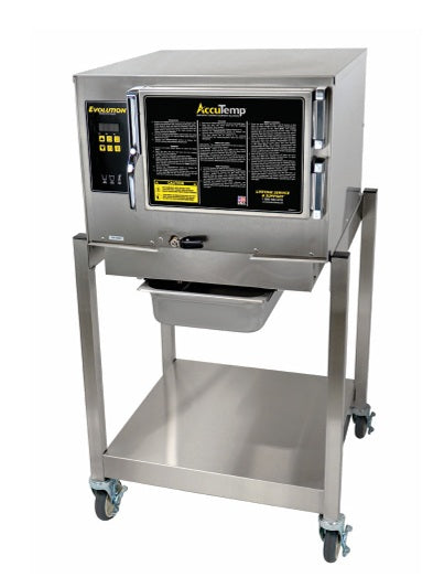 Accu Temp P31201D060 SGL Convection Steamer Stand-Mounted, 3-Pan, Propane, Boiler-free