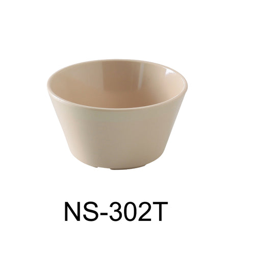Yanco NS-302T Nessico Bouillon Cup, 8 OZ, Melamine, Tan Color Pack of 48 (4 Dz)