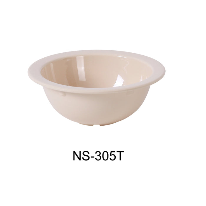 Yanco NS-305T Nessico Grapefruit Bowl, 10 OZ, Melamine, Tan Color Pack of 48 (4 Dz)