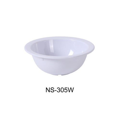 Yanco NS-305W Nessico Grapefruit Bowl, 10 OZ, Melamine, White Color , Pack of 48 ( 4 Dz )