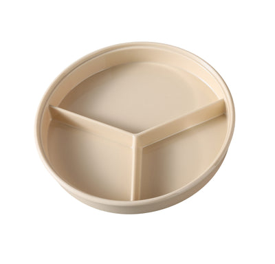 Yanco Nessico 8 1/4" Deep Divided Melamine Server with Lid ( Pack Of 12 )