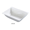 Yanco SW-409 Sea Wave Rectangular Bowl, 25 oz, China, Bone White (1Dz)