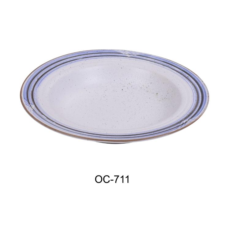 Yanco OC-711 Ocean PASTA BOWL 16 OZ, Porcelain, (1Dz)
