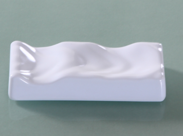 Yanco OK-4033 Osaka-2 Chopstick Holder, 3.25" L x 1.5" W, Melamine, White Color Pack of 72 (6 Dz)