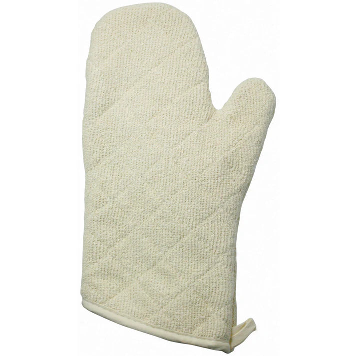 Winco Oven Mitt, Terry Cloth, Silicone Lining