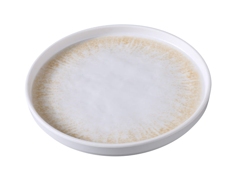 Yanco Optimum Round Melamine Plate with Upright Rim ( Pack Of 48 )