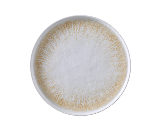 Yanco Optimum OP-110 10" Round Melamine Plate with Upright Rim ( Pack Of 24 )