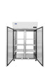 Atosa PLUS-R2-SD-S-PT 2-Section Commercial Pass-Thru Refrigerator with Solid Doors – 46.3 cu. ft.
