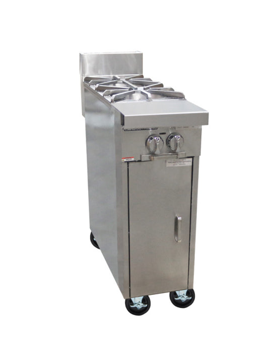 Southbend Platinum Sectional, Gas, 12″, 2 Non-Clog Burners, Cabinet Base – Natural Gas, 70000 Total BTU - P12C-B