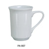 Yanco PA-007 Coffee/Tea Mug Cup, 8-oz, 3″ Diameter, Porcelain, Super White (3Dz)