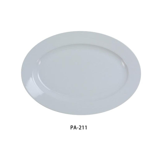 Yanco PA-211 Platter, Porcelain, Super White (1Dz)