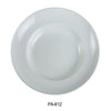 Yanco PA-612 Dessert Plate, 12″ Diameter, Porcelain, Super White (1Dz)