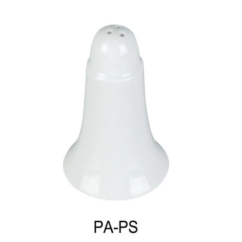 Yanco PA-PS Pepper Shaker, 4″ Height, Porcelain, Super White (4Dz)