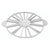 Winco Double-Sided Polypropylene Cake Marker - 10 and 12