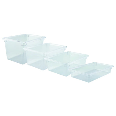 Winco PFSF-12 - Food Storage Box, Clear Polycarbonate - Full, 12"