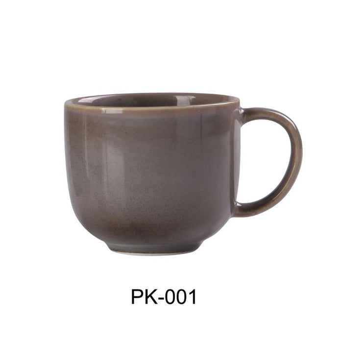 Yanco PK-001 Coffee Cup 8 OZ Ceramic Peacock Pack of 36 (3Dz)