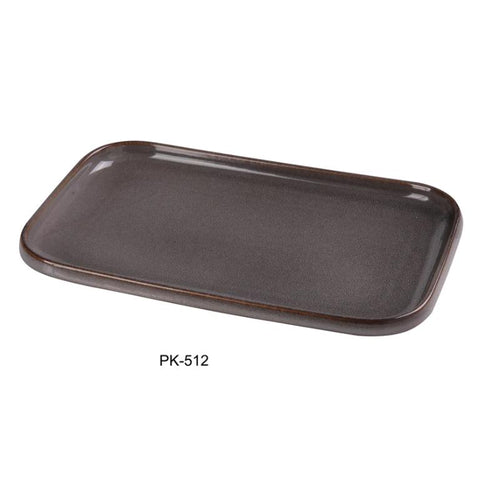 Yanco PK-512 Peacock Rectangular Sushi Plate, China, (1Dz)