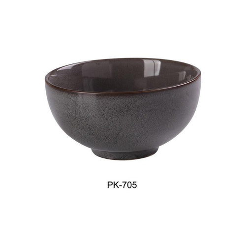 Yanco PK-705 15 oz. Peacock Nappie Bowl, (3Dz)