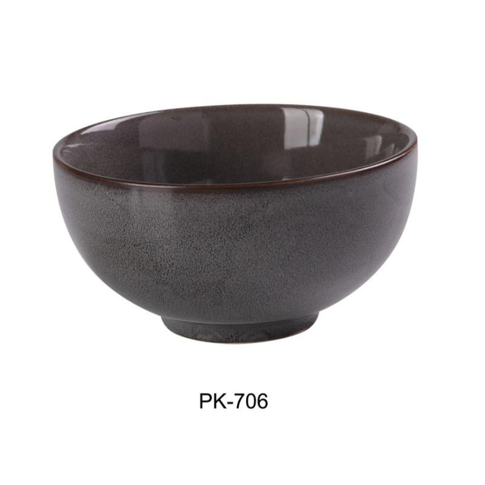 Yanco PK-706 Peacock Nappie Bowl, 25 Oz, China, (3Dz)